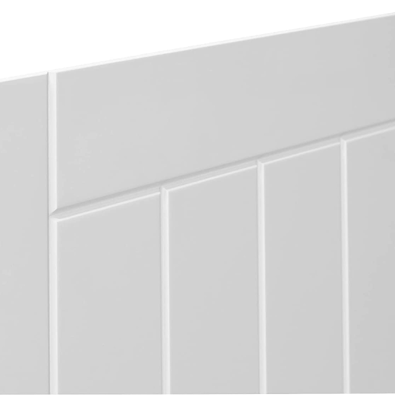Cabecero de plafón colgante lacado blanco para cama de matrimonio Mediterráneo - Imagen 2