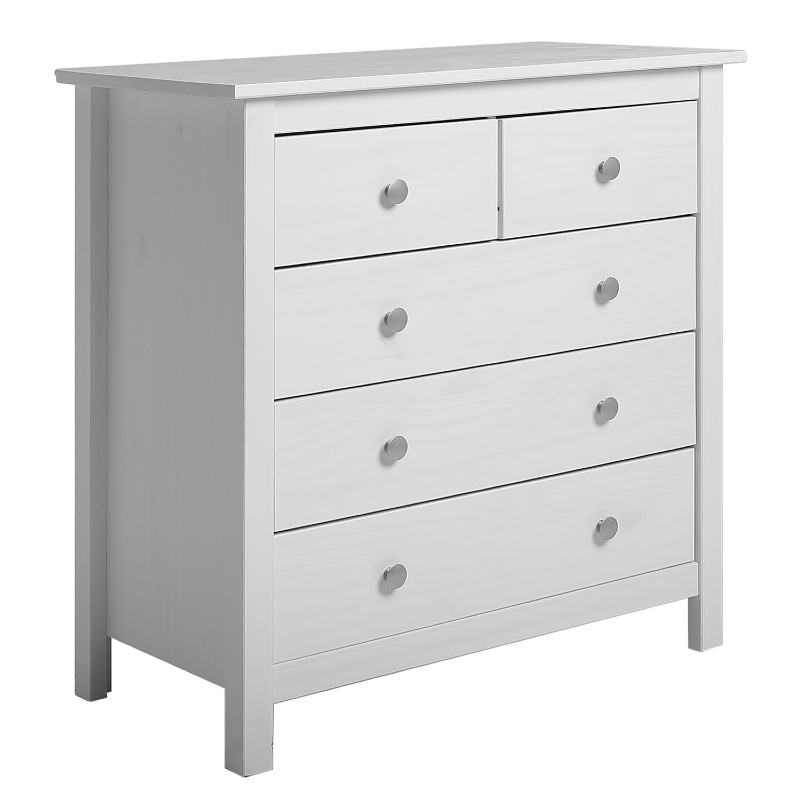 Comoda dormitorio blanca con cajones Modelo Elena